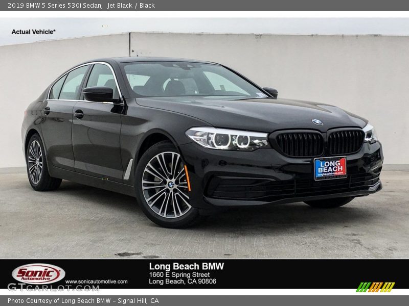 Jet Black / Black 2019 BMW 5 Series 530i Sedan