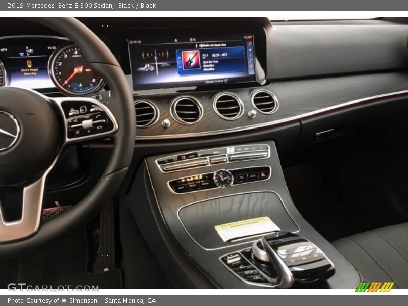 Black / Black 2019 Mercedes-Benz E 300 Sedan