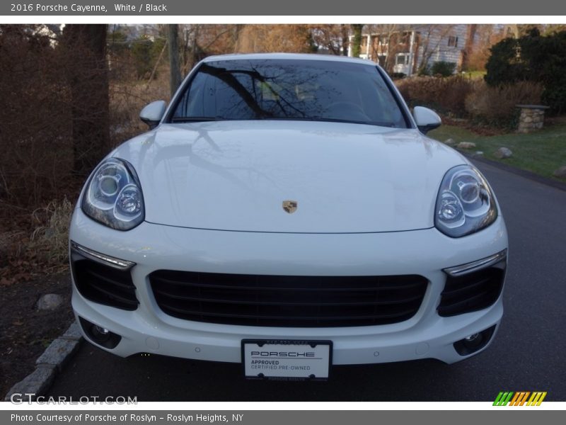 White / Black 2016 Porsche Cayenne
