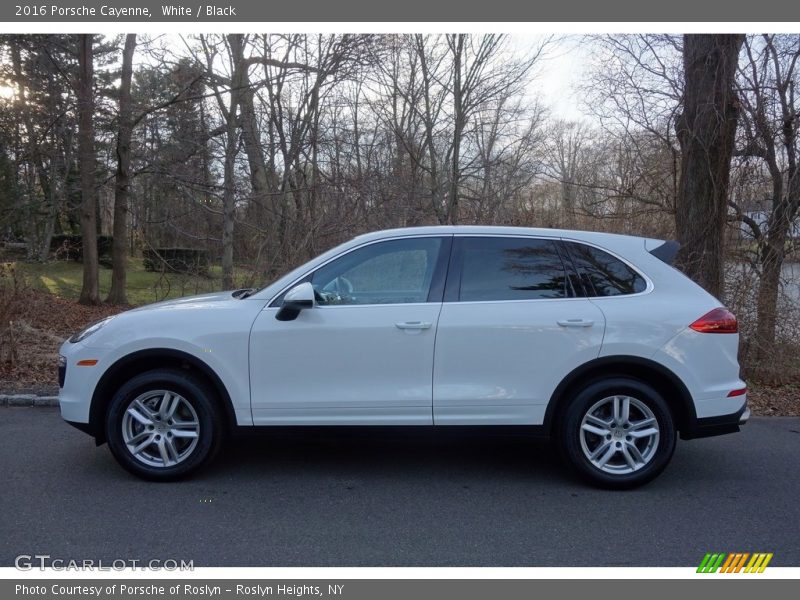 White / Black 2016 Porsche Cayenne
