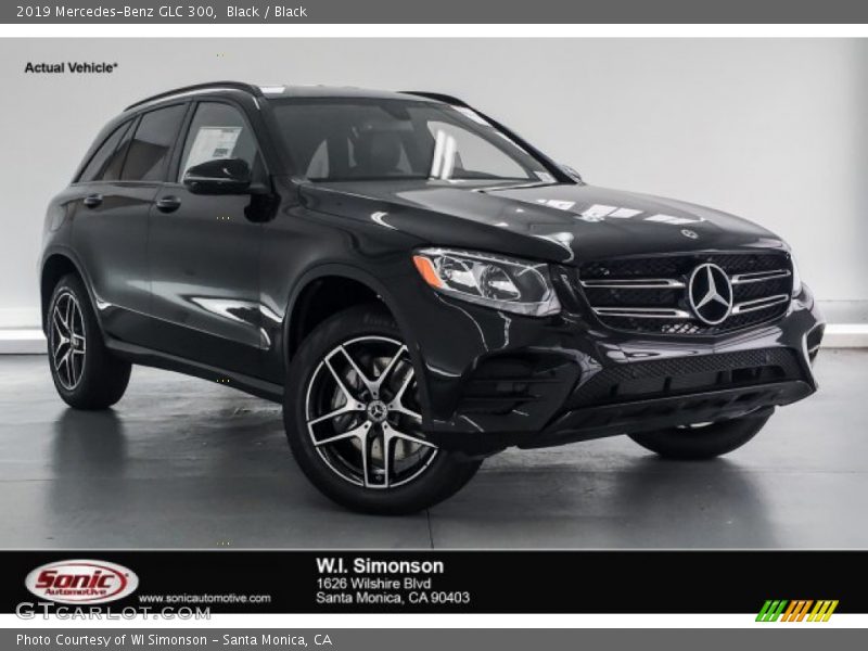 Black / Black 2019 Mercedes-Benz GLC 300