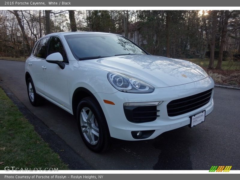 White / Black 2016 Porsche Cayenne