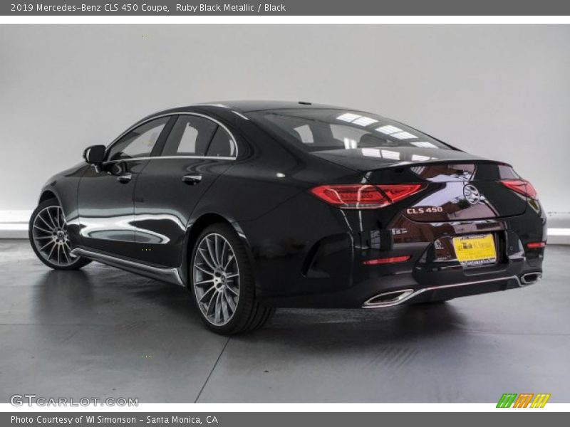 Ruby Black Metallic / Black 2019 Mercedes-Benz CLS 450 Coupe