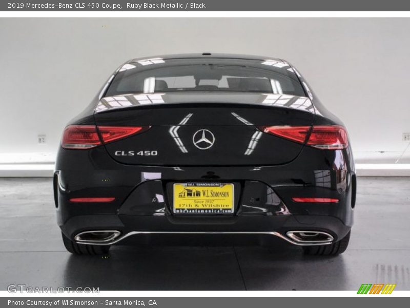 Ruby Black Metallic / Black 2019 Mercedes-Benz CLS 450 Coupe