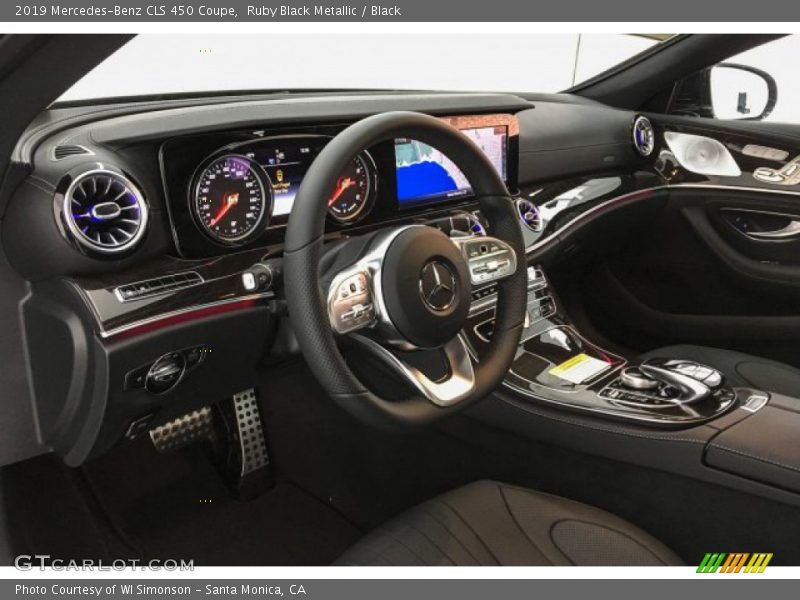 Ruby Black Metallic / Black 2019 Mercedes-Benz CLS 450 Coupe