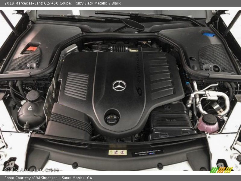 Ruby Black Metallic / Black 2019 Mercedes-Benz CLS 450 Coupe