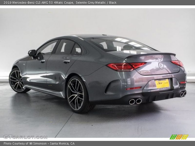 Selenite Grey Metallic / Black 2019 Mercedes-Benz CLS AMG 53 4Matic Coupe