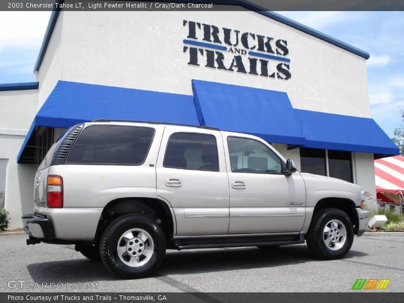 Light Pewter Metallic / Gray/Dark Charcoal 2003 Chevrolet Tahoe LT