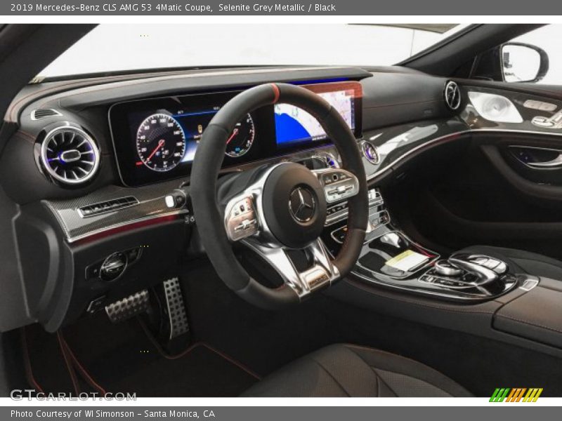 Selenite Grey Metallic / Black 2019 Mercedes-Benz CLS AMG 53 4Matic Coupe