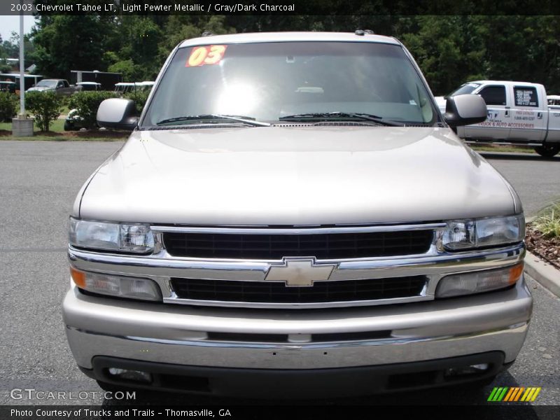 Light Pewter Metallic / Gray/Dark Charcoal 2003 Chevrolet Tahoe LT
