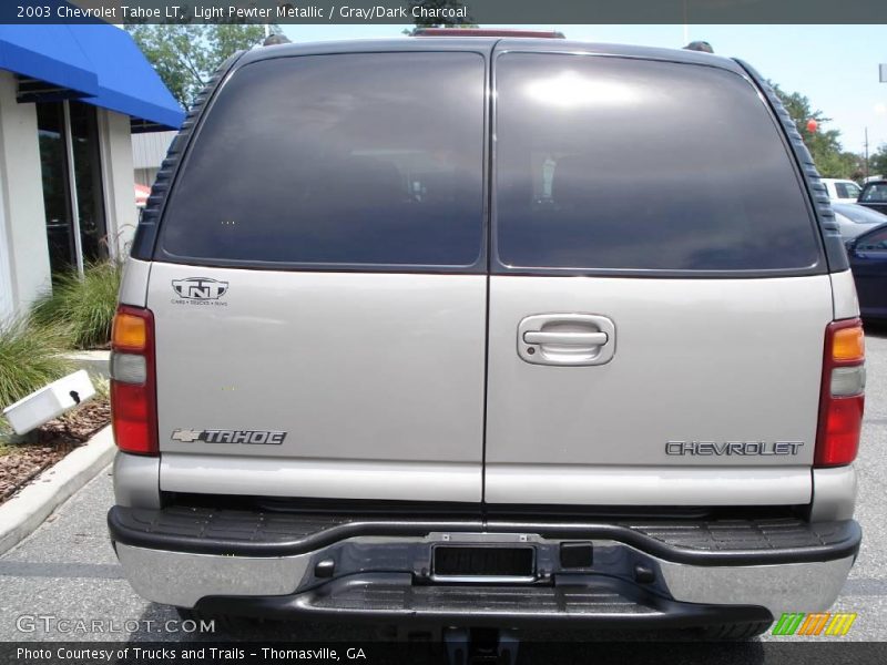 Light Pewter Metallic / Gray/Dark Charcoal 2003 Chevrolet Tahoe LT