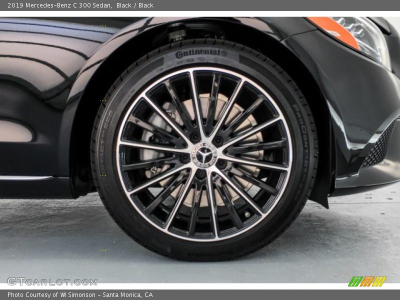 Black / Black 2019 Mercedes-Benz C 300 Sedan