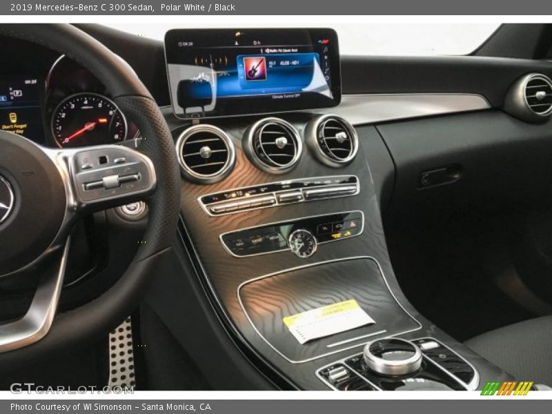 Polar White / Black 2019 Mercedes-Benz C 300 Sedan