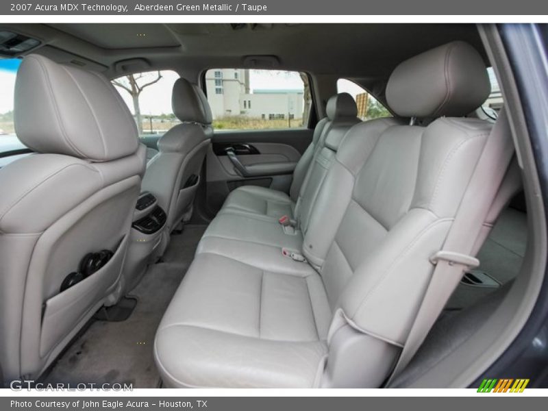 Aberdeen Green Metallic / Taupe 2007 Acura MDX Technology