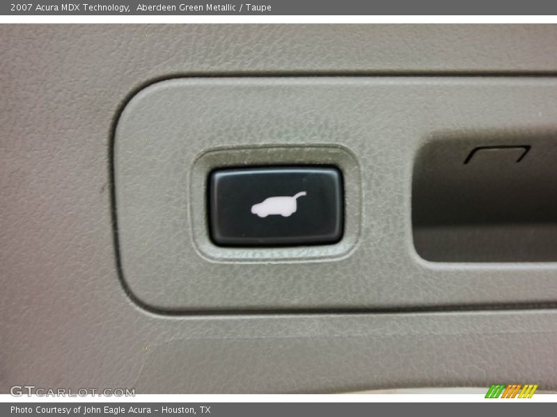 Aberdeen Green Metallic / Taupe 2007 Acura MDX Technology