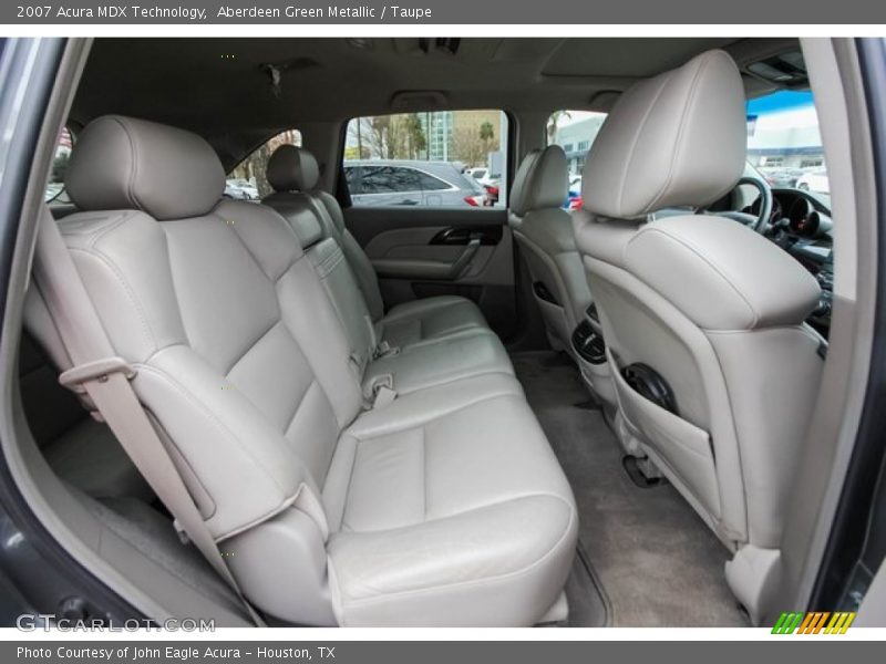 Aberdeen Green Metallic / Taupe 2007 Acura MDX Technology