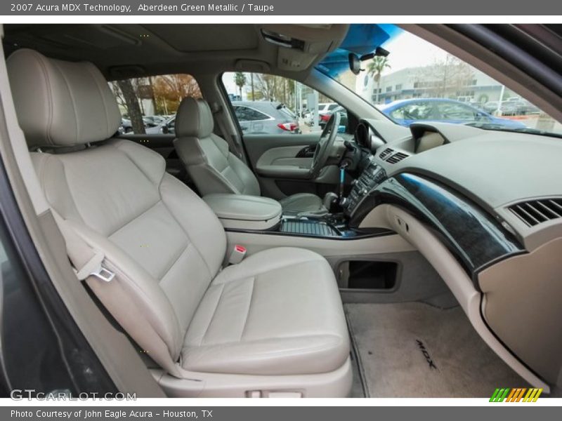 Aberdeen Green Metallic / Taupe 2007 Acura MDX Technology