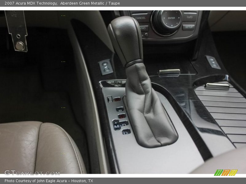 Aberdeen Green Metallic / Taupe 2007 Acura MDX Technology