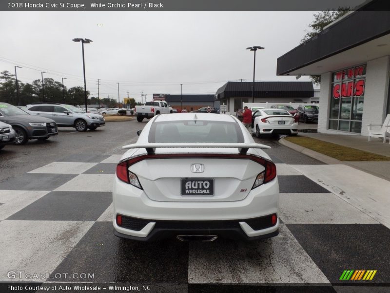 White Orchid Pearl / Black 2018 Honda Civic Si Coupe