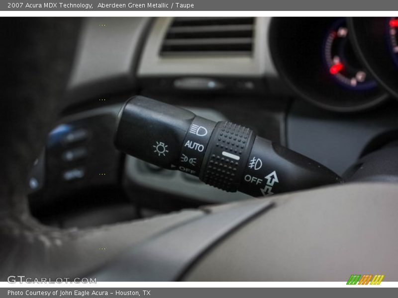 Aberdeen Green Metallic / Taupe 2007 Acura MDX Technology