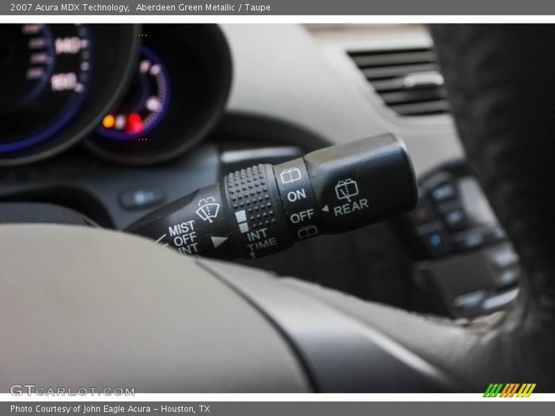 Aberdeen Green Metallic / Taupe 2007 Acura MDX Technology