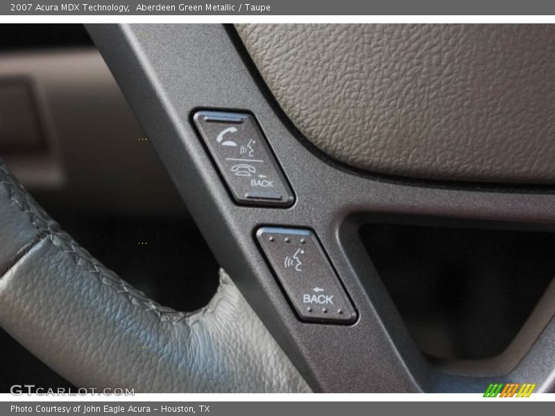 Aberdeen Green Metallic / Taupe 2007 Acura MDX Technology