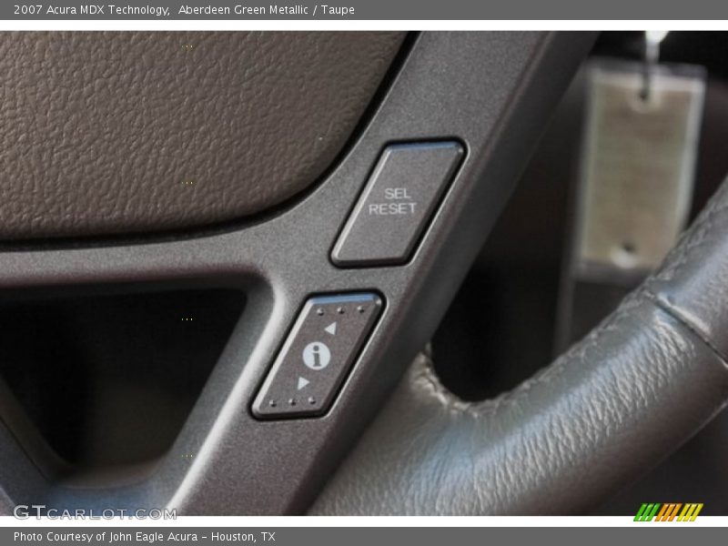 Aberdeen Green Metallic / Taupe 2007 Acura MDX Technology