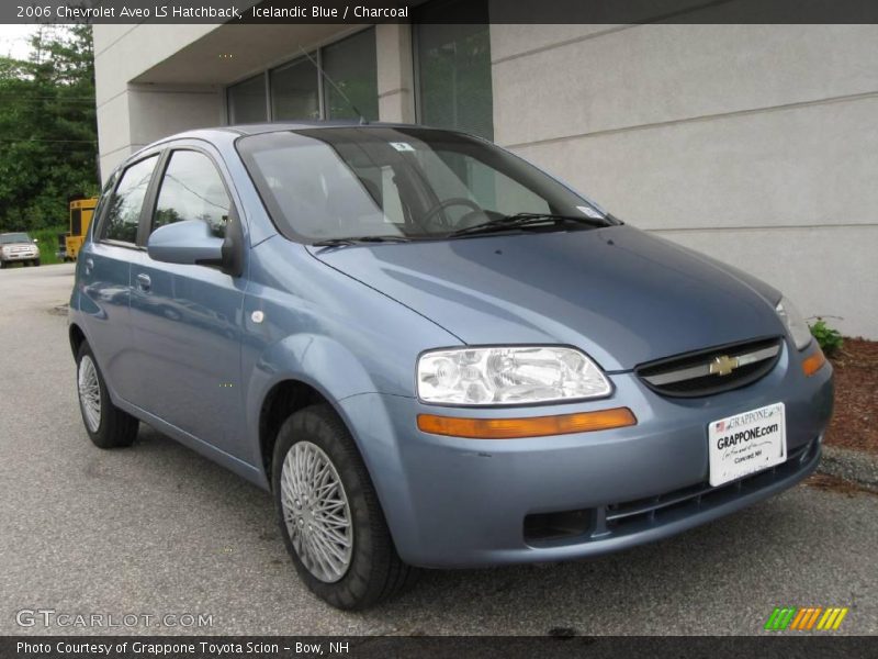 Icelandic Blue / Charcoal 2006 Chevrolet Aveo LS Hatchback