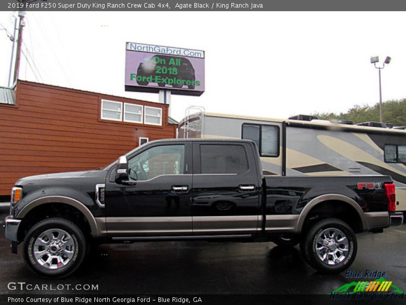 Agate Black / King Ranch Java 2019 Ford F250 Super Duty King Ranch Crew Cab 4x4