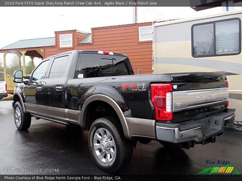 Agate Black / King Ranch Java 2019 Ford F250 Super Duty King Ranch Crew Cab 4x4