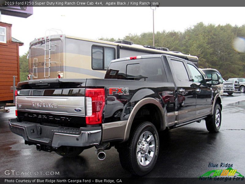 Agate Black / King Ranch Java 2019 Ford F250 Super Duty King Ranch Crew Cab 4x4