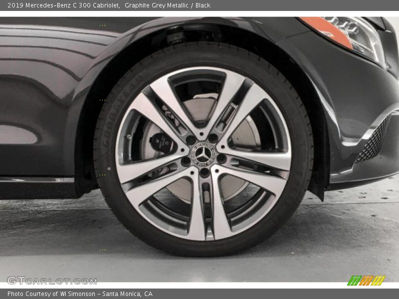 Graphite Grey Metallic / Black 2019 Mercedes-Benz C 300 Cabriolet