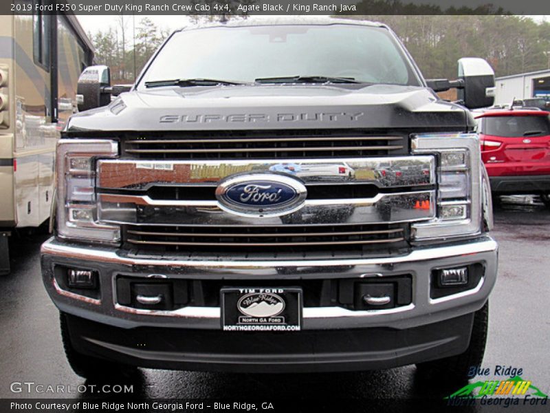 Agate Black / King Ranch Java 2019 Ford F250 Super Duty King Ranch Crew Cab 4x4