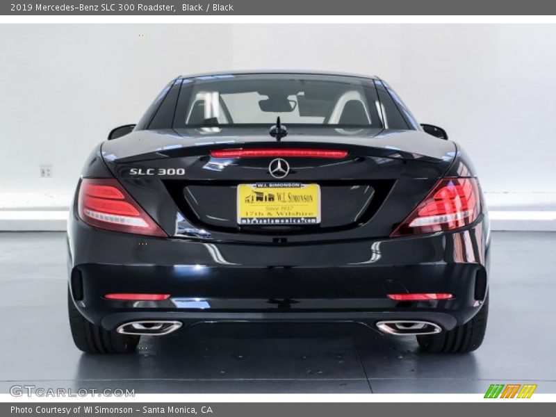 Black / Black 2019 Mercedes-Benz SLC 300 Roadster