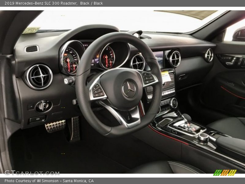 Black / Black 2019 Mercedes-Benz SLC 300 Roadster