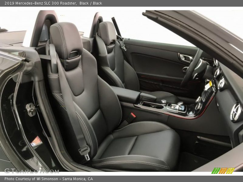 Front Seat of 2019 SLC 300 Roadster