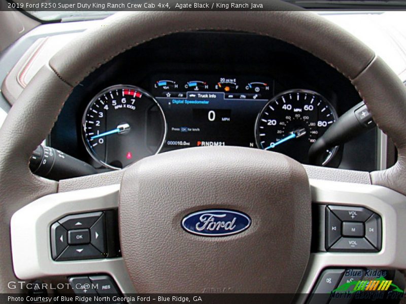 Agate Black / King Ranch Java 2019 Ford F250 Super Duty King Ranch Crew Cab 4x4