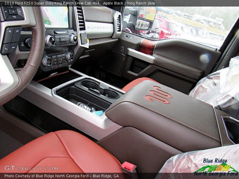 Agate Black / King Ranch Java 2019 Ford F250 Super Duty King Ranch Crew Cab 4x4