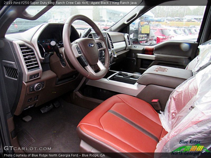 Agate Black / King Ranch Java 2019 Ford F250 Super Duty King Ranch Crew Cab 4x4