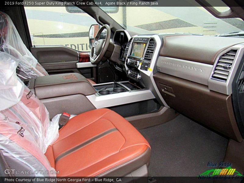 Agate Black / King Ranch Java 2019 Ford F250 Super Duty King Ranch Crew Cab 4x4