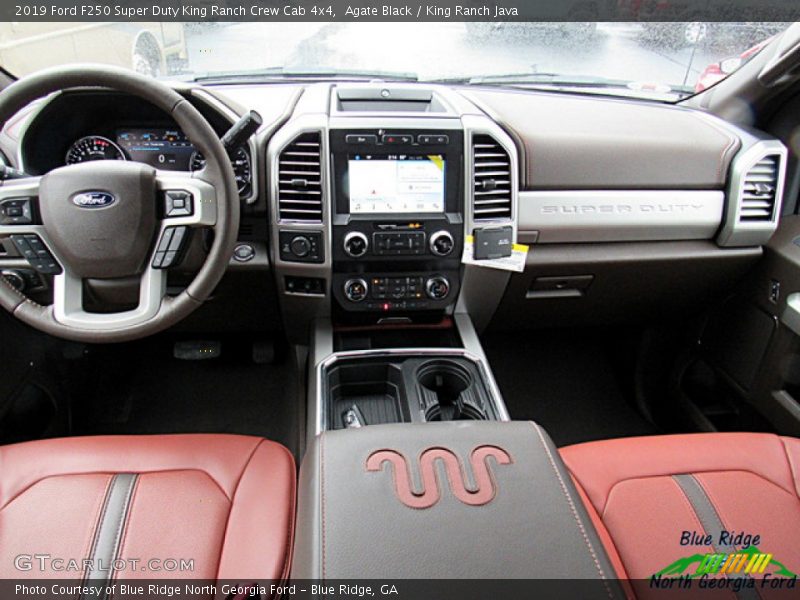 Agate Black / King Ranch Java 2019 Ford F250 Super Duty King Ranch Crew Cab 4x4