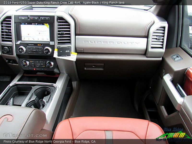 Agate Black / King Ranch Java 2019 Ford F250 Super Duty King Ranch Crew Cab 4x4