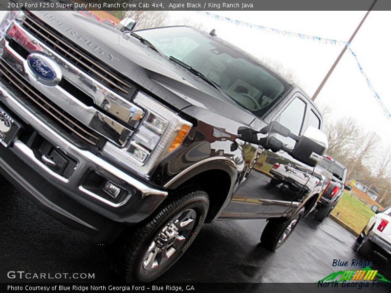Agate Black / King Ranch Java 2019 Ford F250 Super Duty King Ranch Crew Cab 4x4