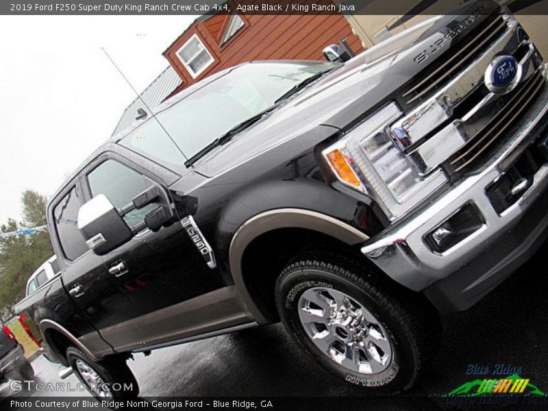 Agate Black / King Ranch Java 2019 Ford F250 Super Duty King Ranch Crew Cab 4x4