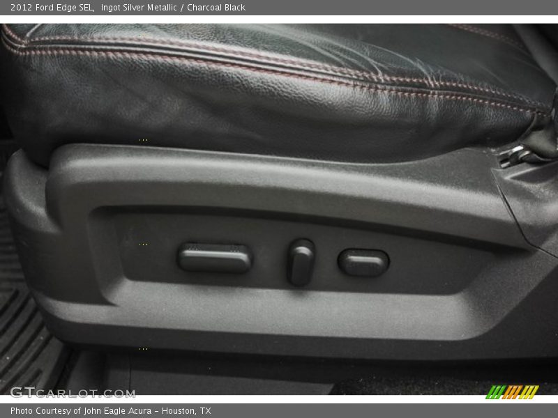 Ingot Silver Metallic / Charcoal Black 2012 Ford Edge SEL