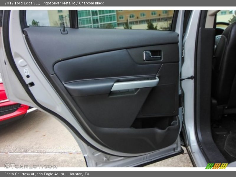 Ingot Silver Metallic / Charcoal Black 2012 Ford Edge SEL