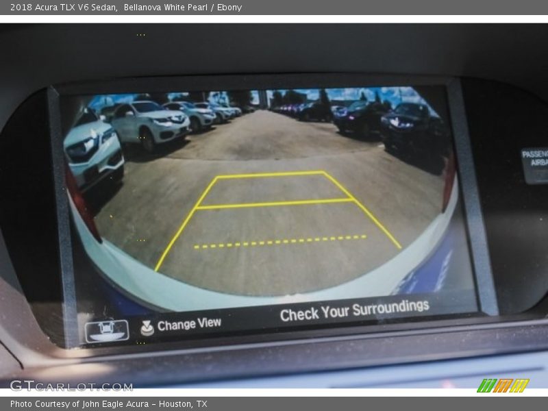 Bellanova White Pearl / Ebony 2018 Acura TLX V6 Sedan