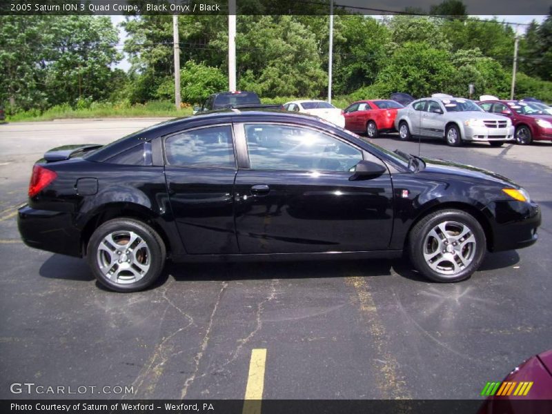 Black Onyx / Black 2005 Saturn ION 3 Quad Coupe