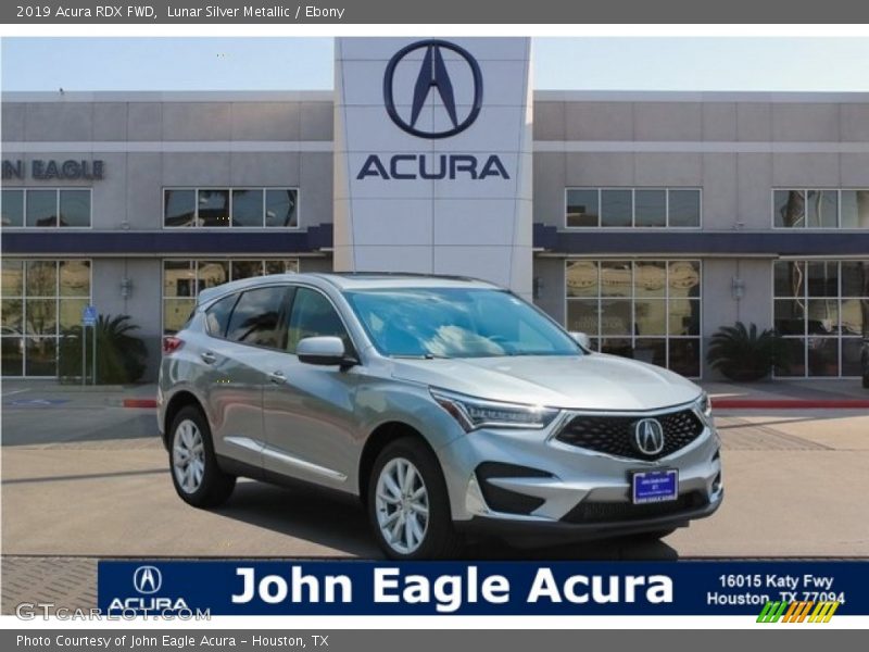 Lunar Silver Metallic / Ebony 2019 Acura RDX FWD