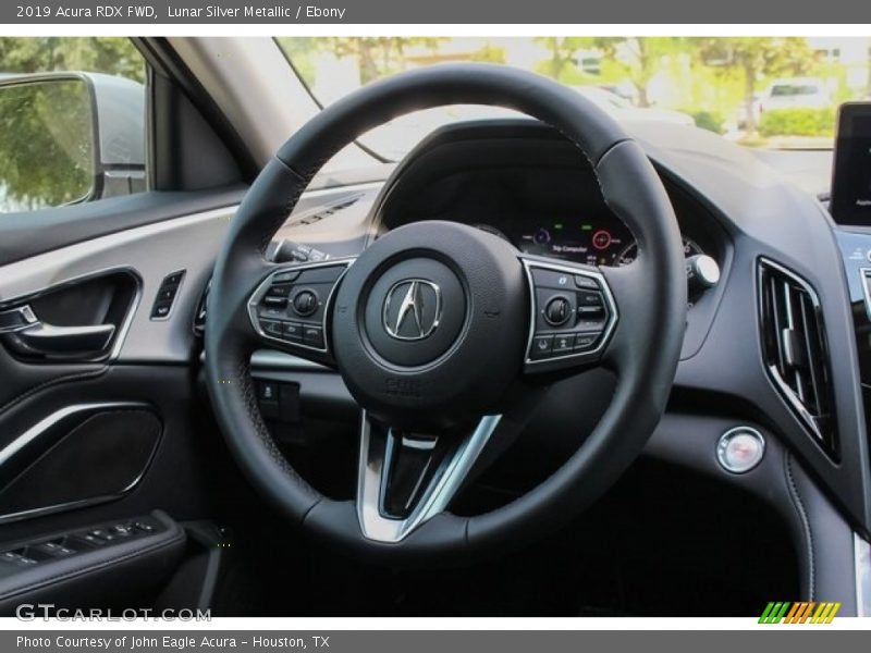 Lunar Silver Metallic / Ebony 2019 Acura RDX FWD